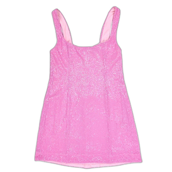 Show Me Your MuMu Dresses & Skirts - NEW Show Me Your Mumu Barbie Lets Go Mini Dress Pink Sequin 90s Y2k Coquette